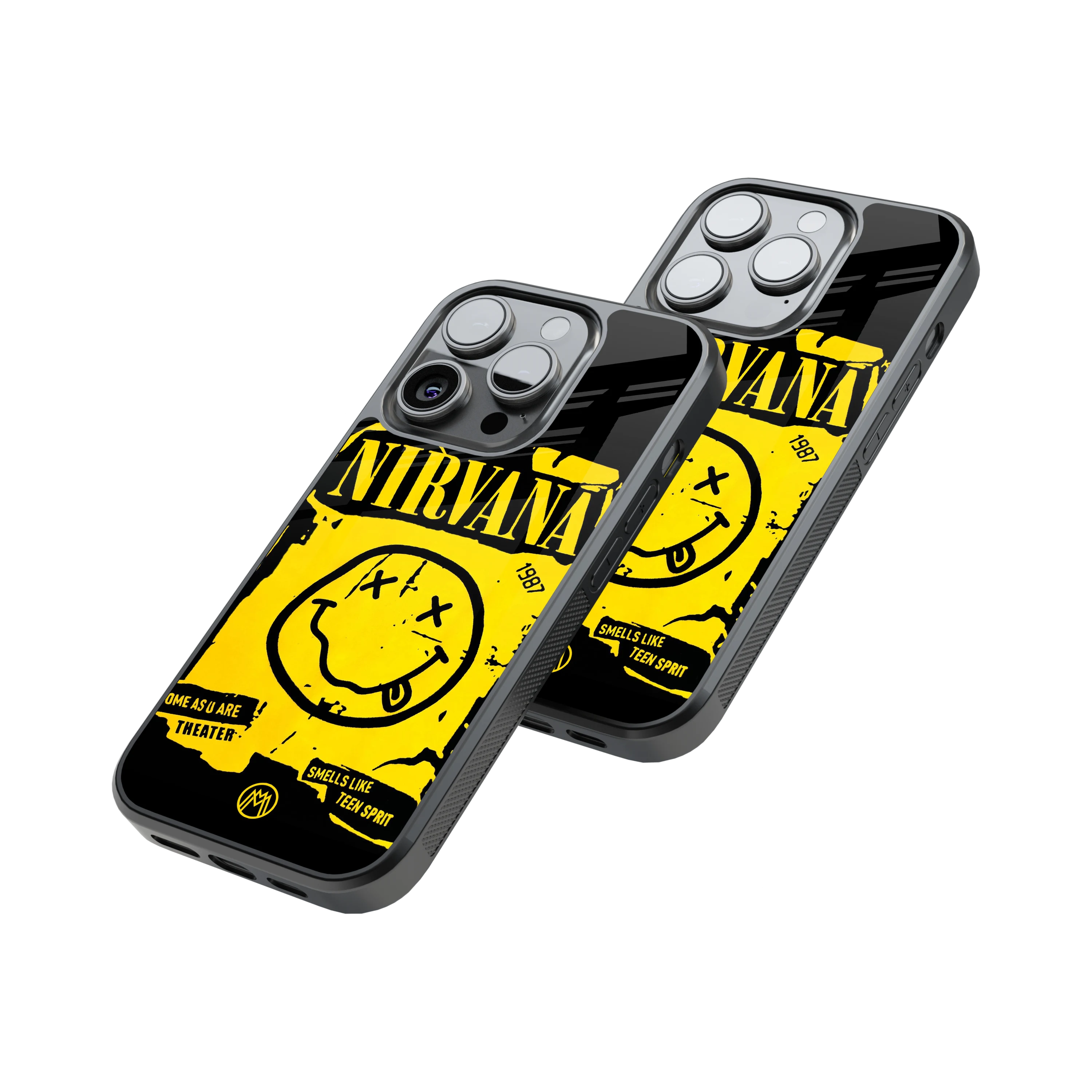 Protective Glass Back Phone Case Compatible with iPhone, Samsung, OnePlus, Pixel & More