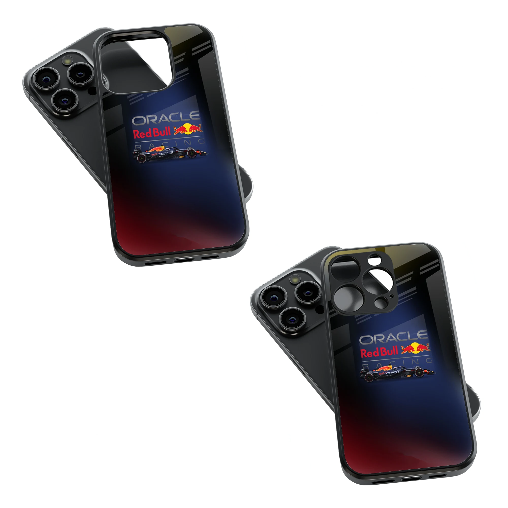 Trendy Glass Back Mobile Case for iPhone, Samsung, Redmi, OnePlus, Google Pixel, Motorola