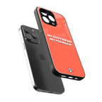 no boyfriend no problem back phone cover | glass case for iphone 13 pro