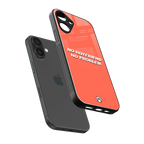 no boyfriend no problem back phone cover | glass case for iphone 16 plus