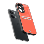 no boyfriend no problem back phone cover | glass case for oneplus nord 3
