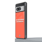 no boyfriend no problem back phone cover | glass case for Google Pixel 8