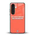 no boyfriend no problem back phone cover | glass case for samsung galaxy s25