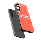no boyfriend no problem back phone cover | glass case for samsung galaxy s24