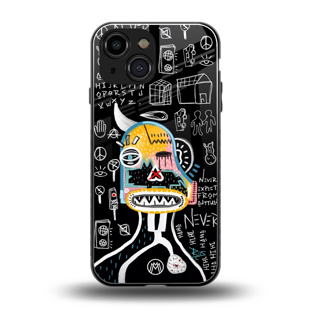no expectations back phone cover | glass case for iphone 13 mini