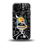 no expectations back phone cover | glass case for iphone 15 plus