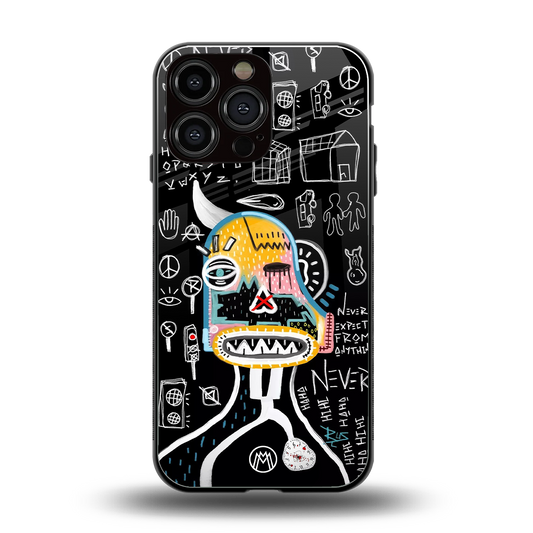 no expectations back phone cover | glass case for iphone 14 pro max