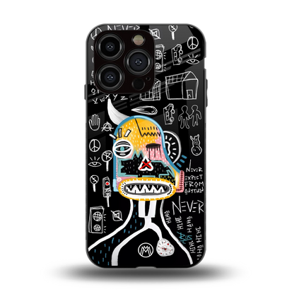 no expectations back phone cover | glass case for iphone 15 pro