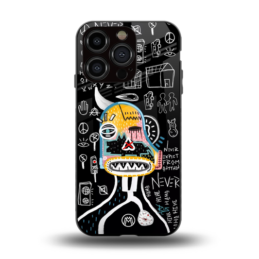 no expectations back phone cover | glass case for iphone 14 pro