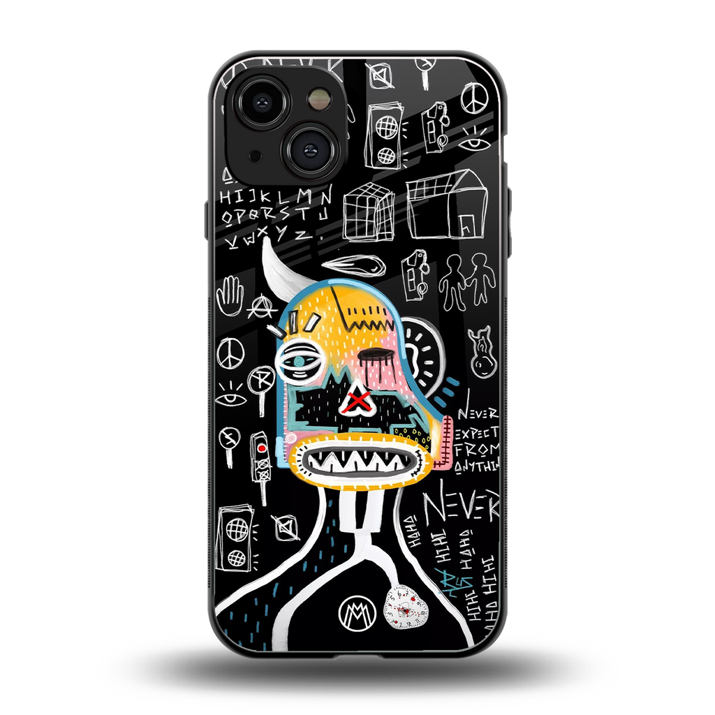 no expectations back phone cover | glass case for iphone 15