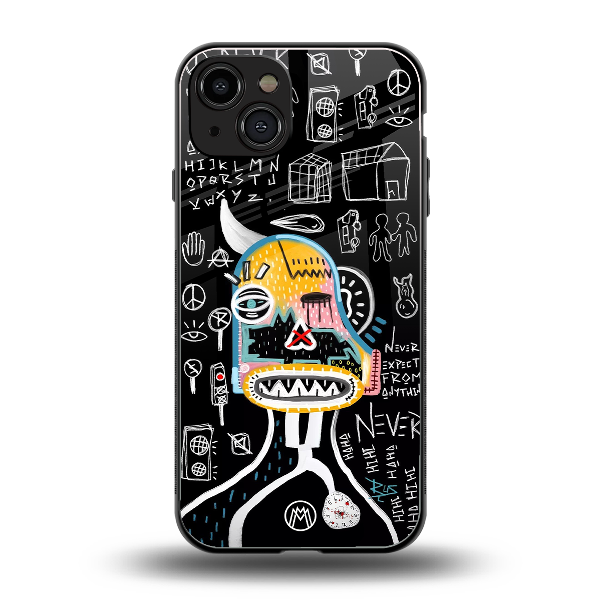 no expectations back phone cover | glass case for iphone 15