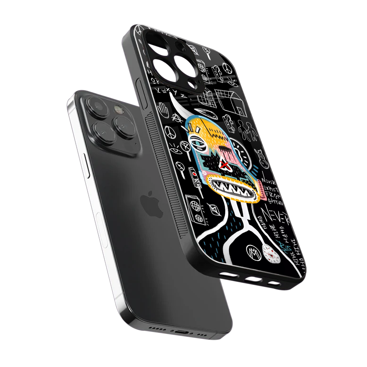 no expectations back phone cover | glass case for iphone 16 pro max