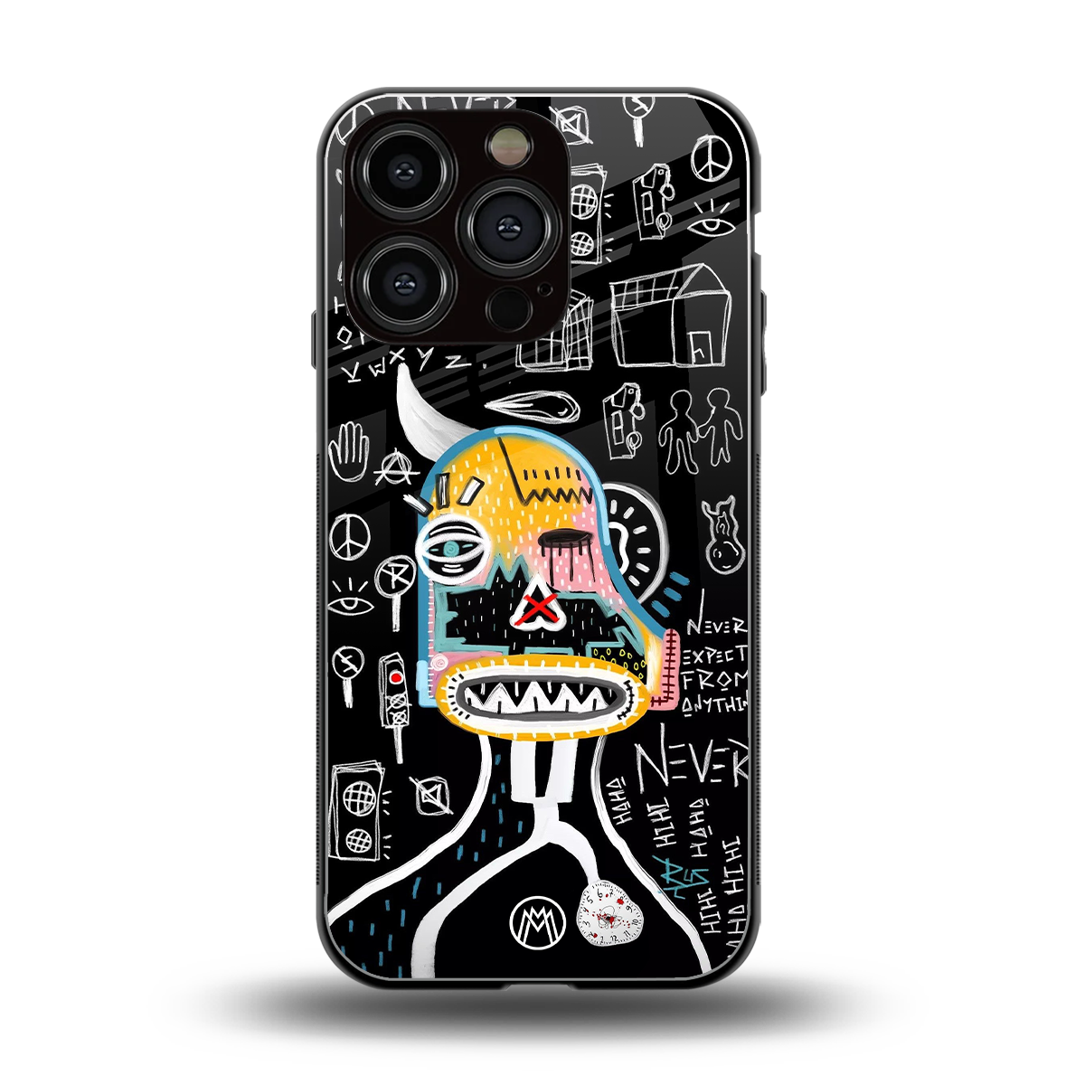 no expectations back phone cover | glass case for iphone 16 pro