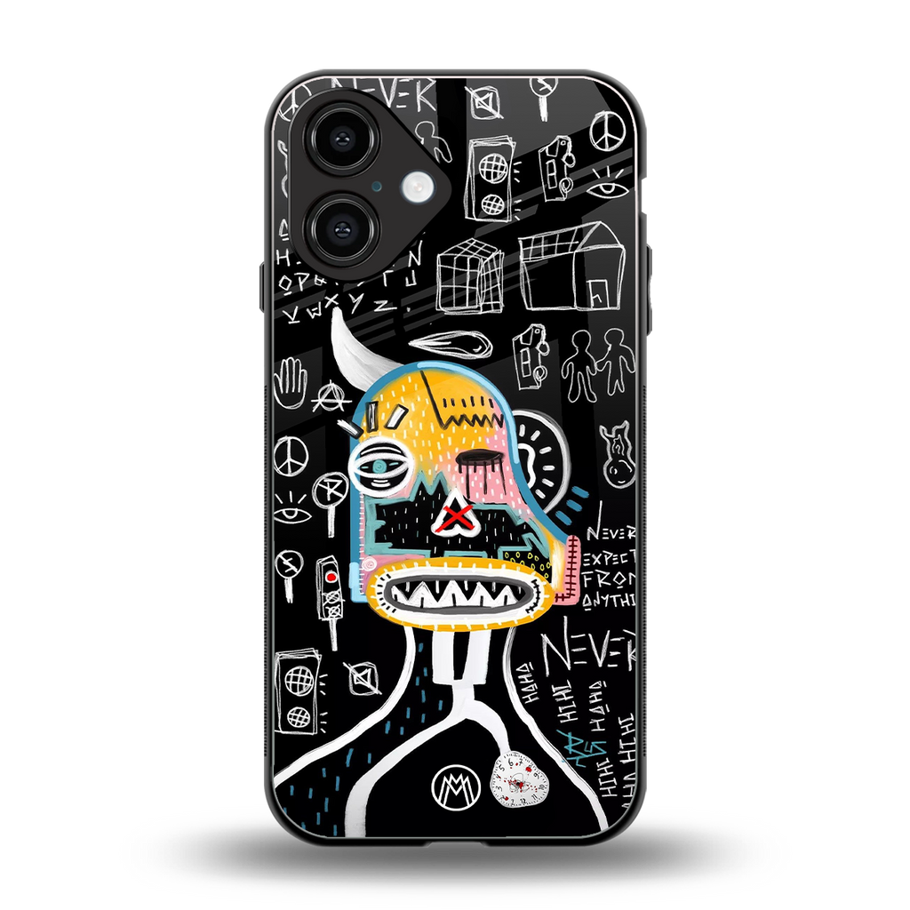 no expectations back phone cover | glass case for iphone 16