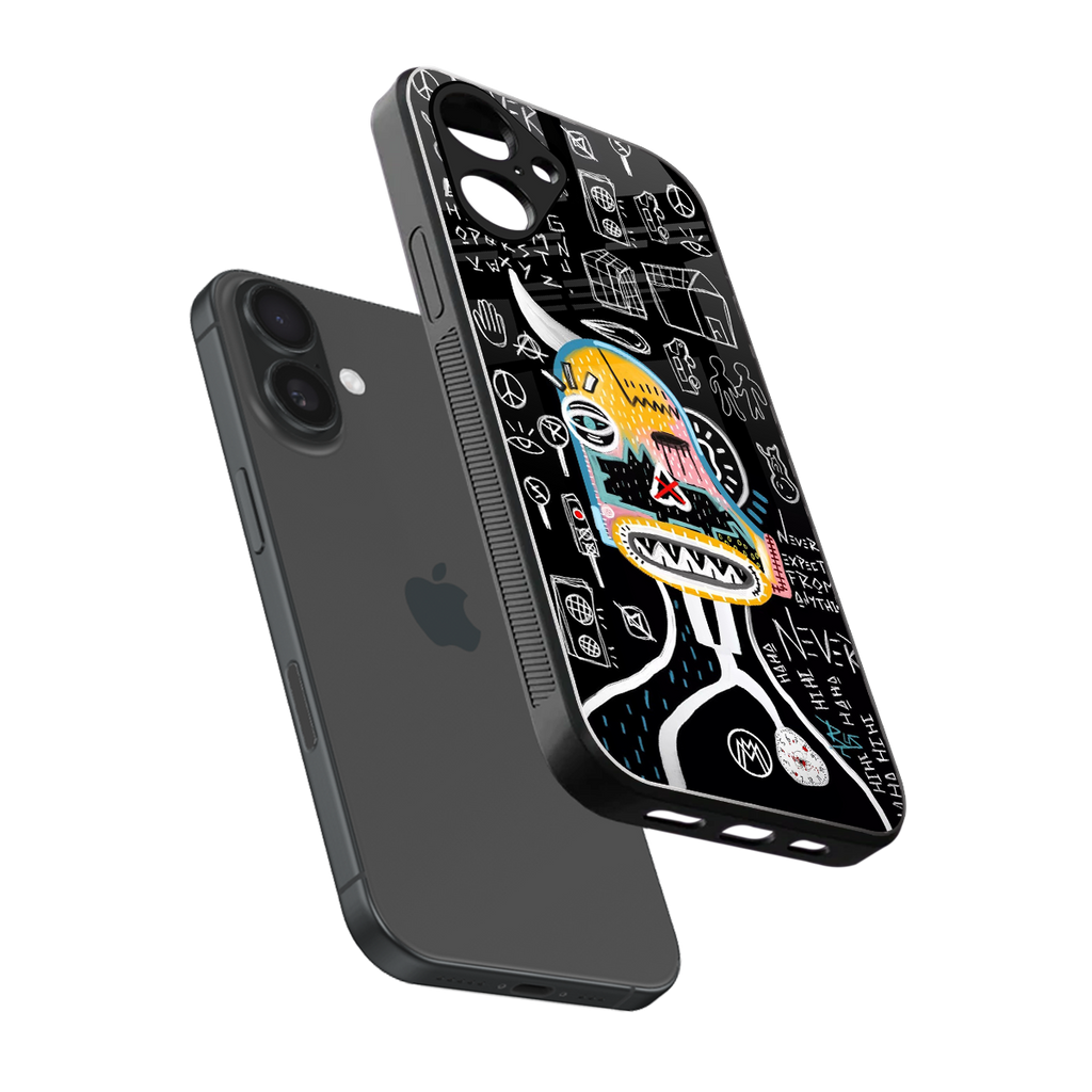 no expectations back phone cover | glass case for iphone 16