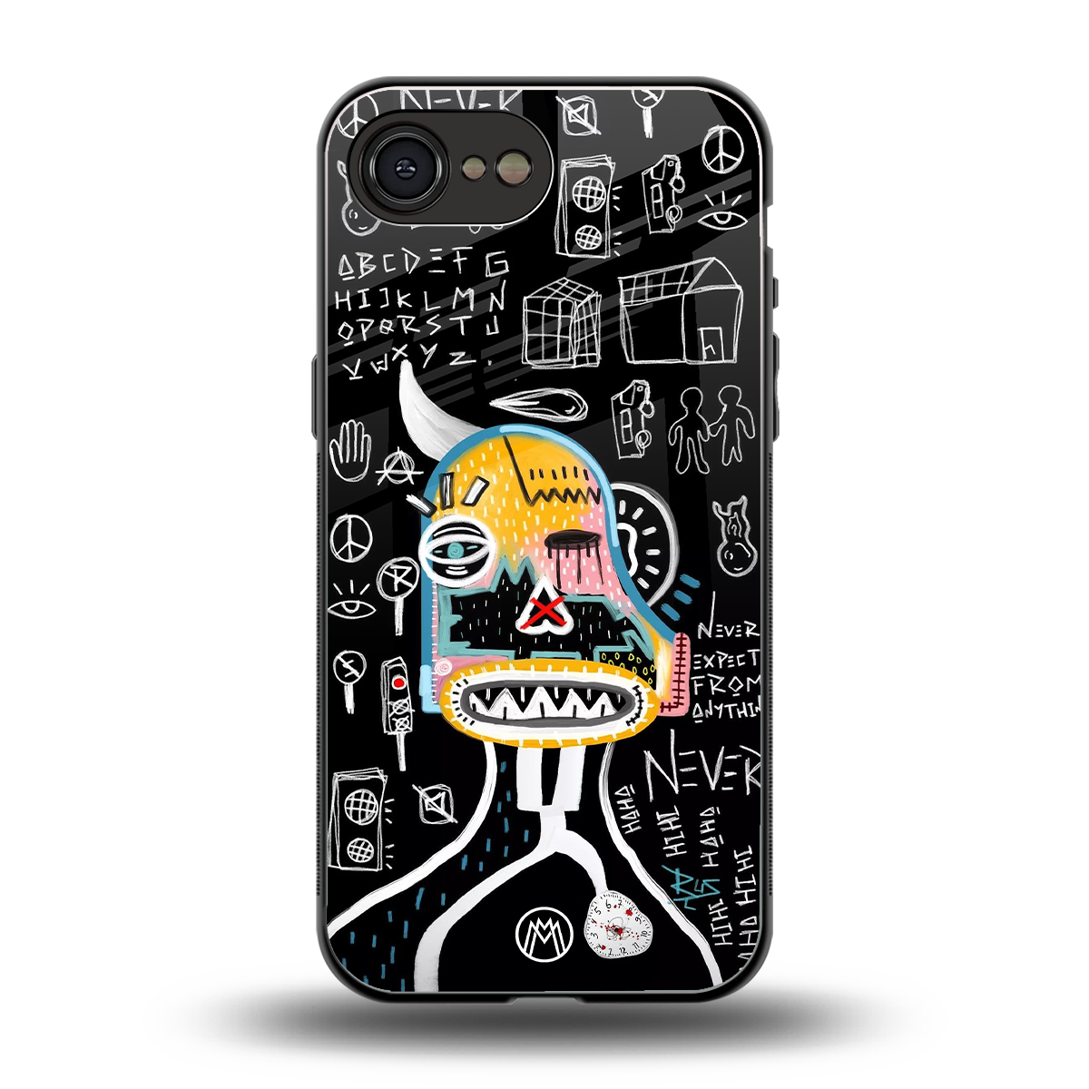 no expectations back phone cover | glass case for iphone 16e