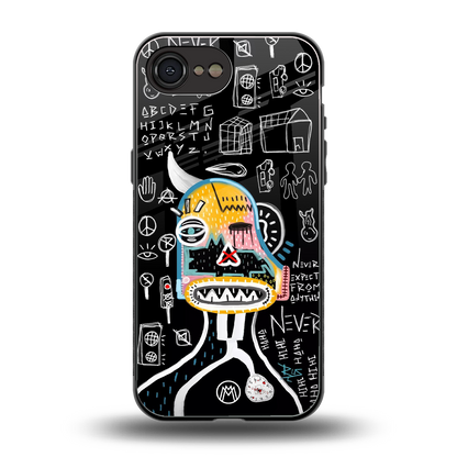 no expectations back phone cover | glass case for iphone 16e