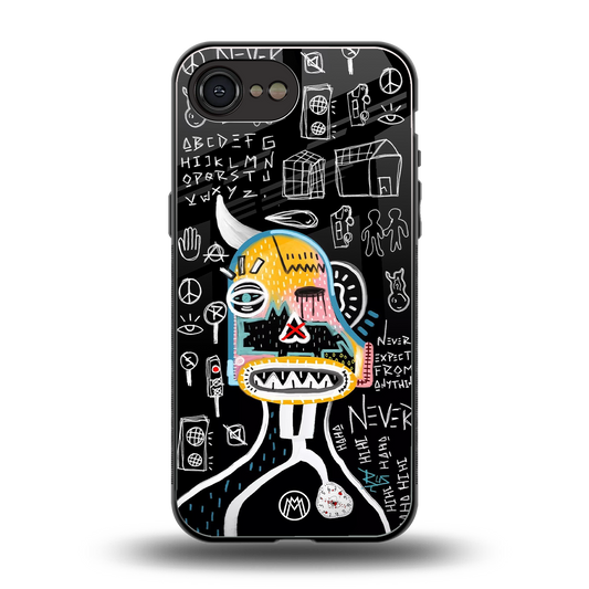 no expectations back phone cover | glass case for iphone 16e