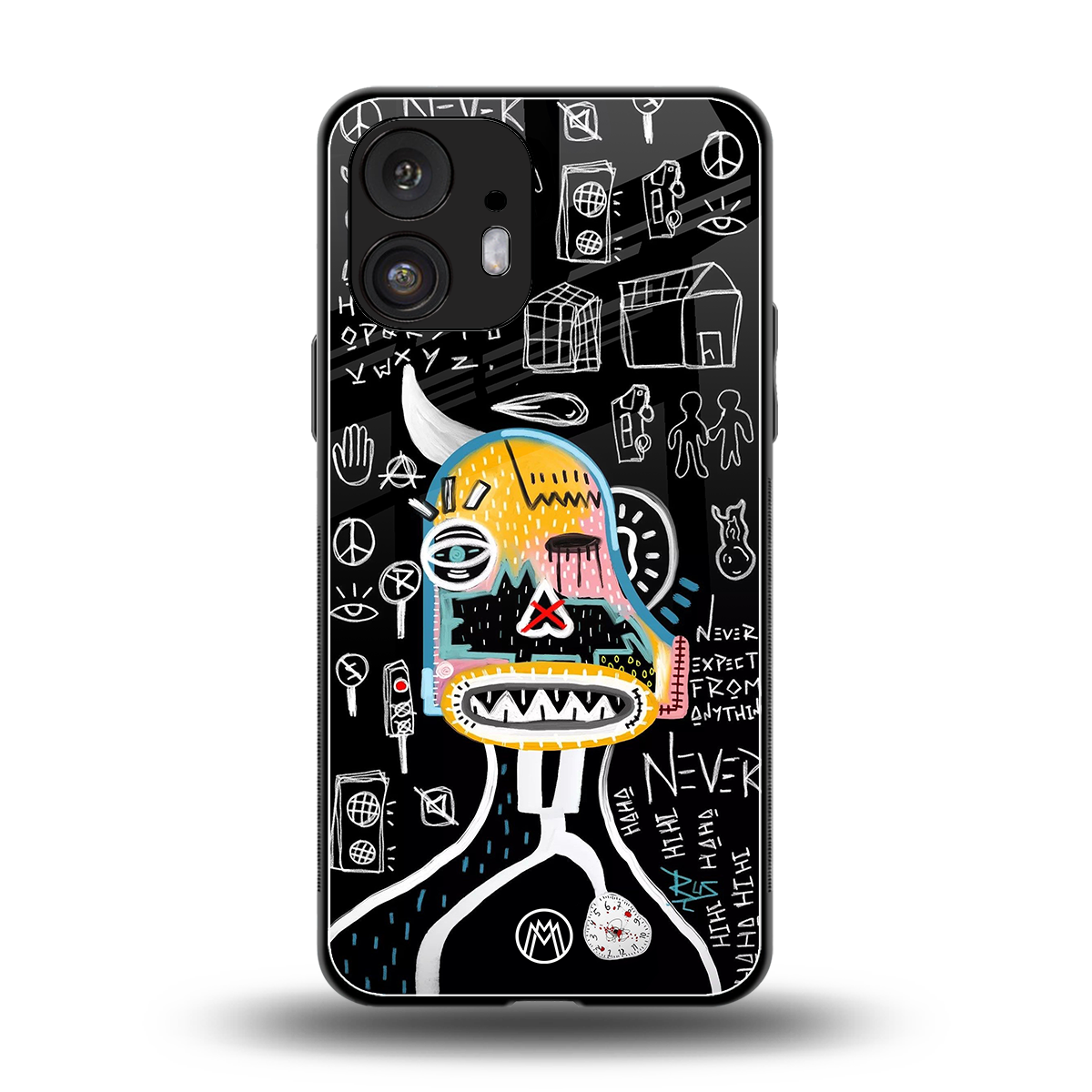 no expectations back phone cover | glass case for nothing phone 2