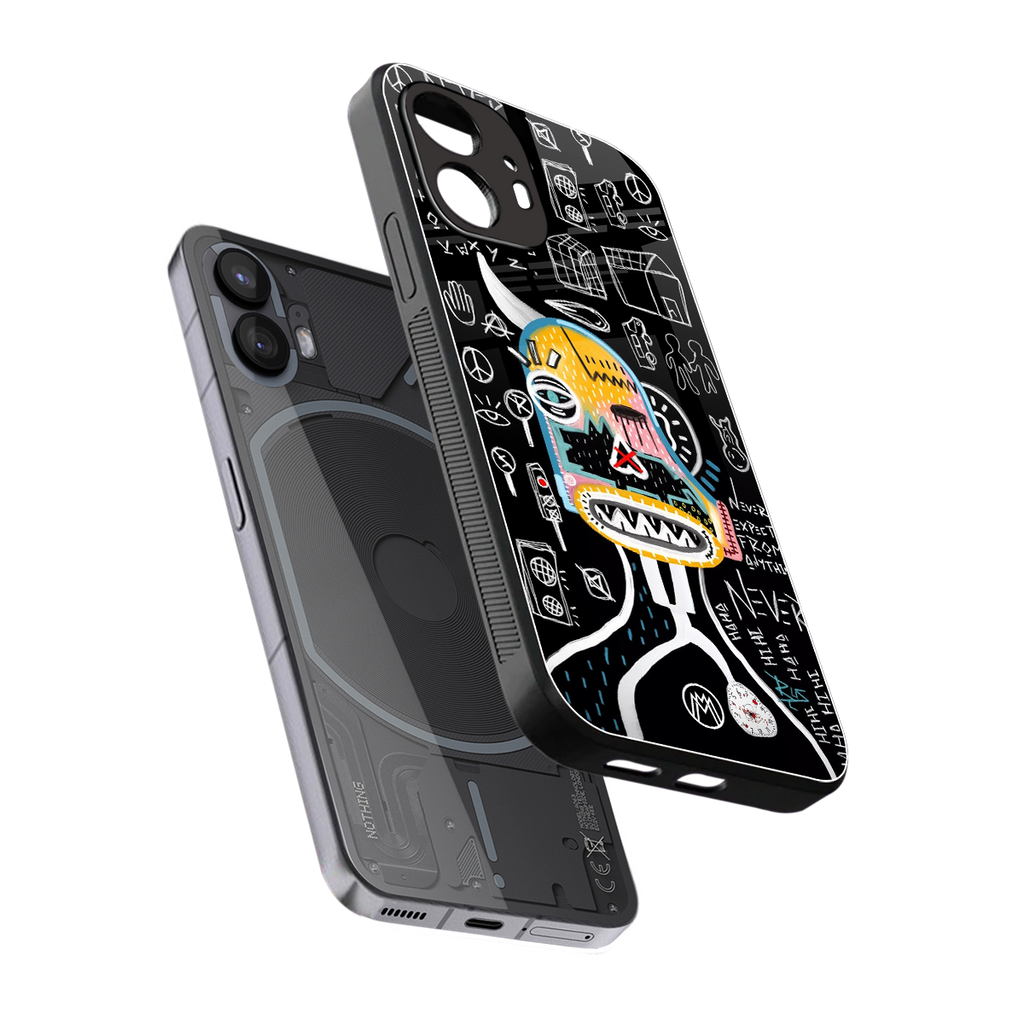 no expectations back phone cover | glass case for nothing phone 2