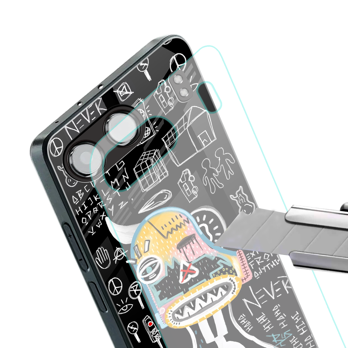 no expectations back phone cover | glass case for oneplus nord 4