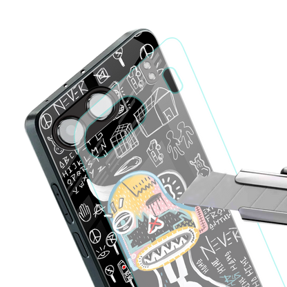 no expectations back phone cover | glass case for oneplus nord 4