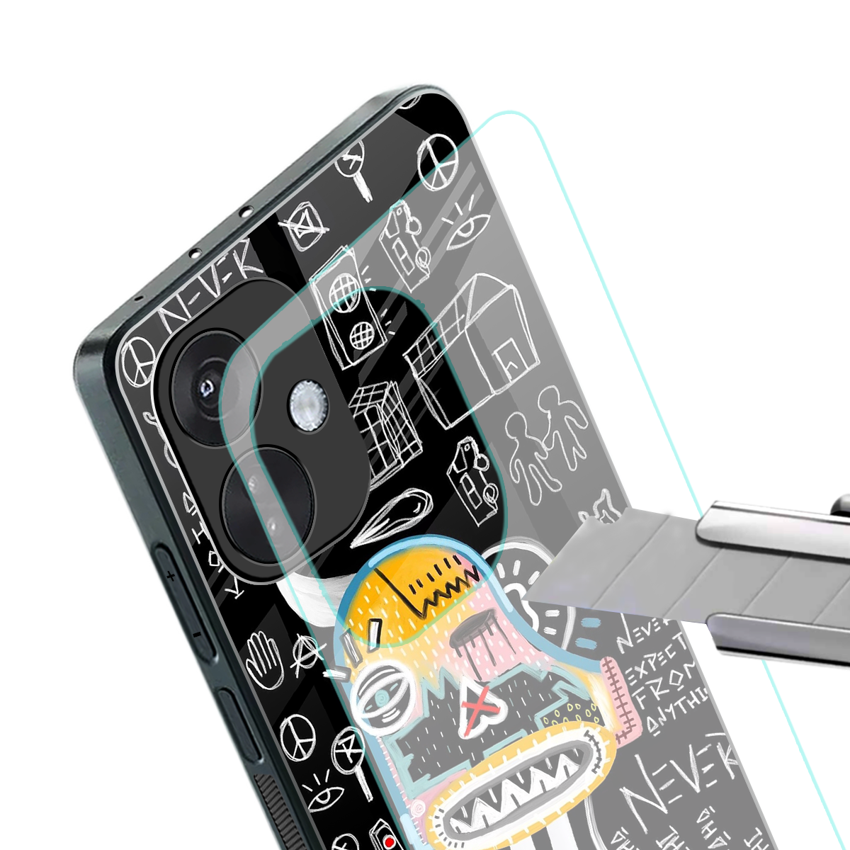 no expectations back phone cover | glass case for oneplus nord ce 3