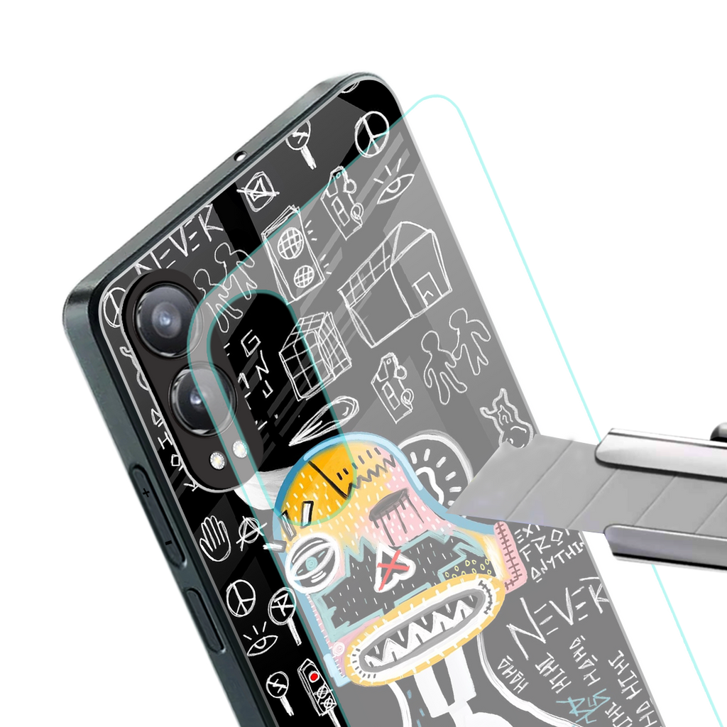 no expectations back phone cover | glass case for oneplus nord ce 4 lite