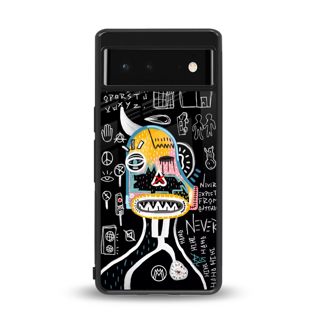 no expectations back phone cover | glass case for google pixel 6