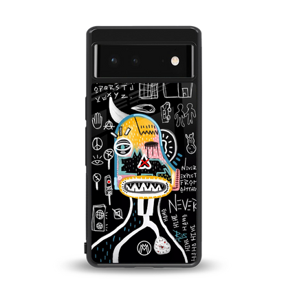 no expectations back phone cover | glass case for Google Pixel 6A