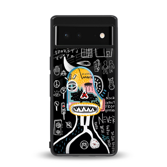 no expectations back phone cover | glass case for Google Pixel 6A