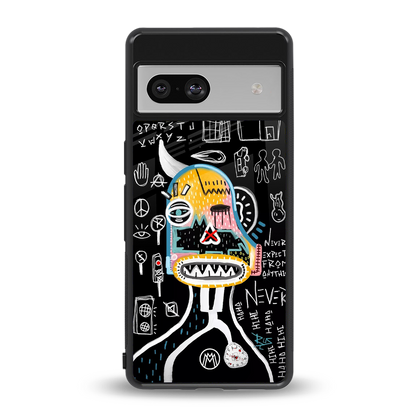 no expectations back phone cover | glass case for Google Pixel 7A