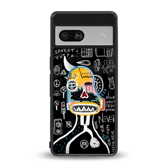 no expectations back phone cover | glass case for Google Pixel 7A