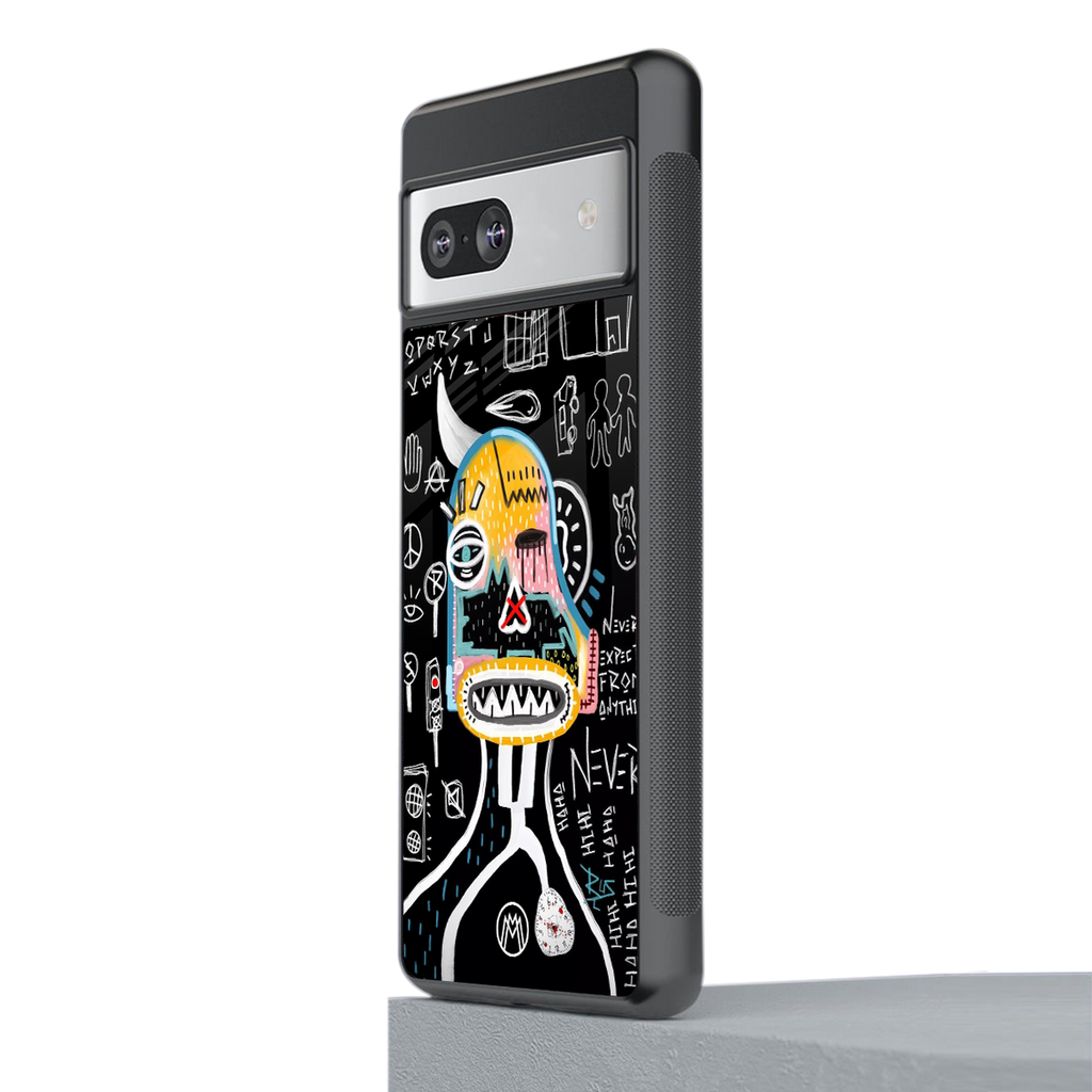 no expectations back phone cover | glass case for Google Pixel 7