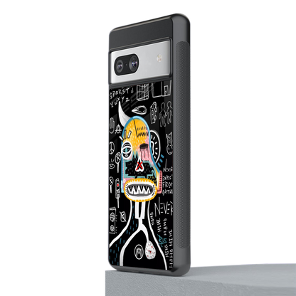 no expectations back phone cover | glass case for Google Pixel 7A