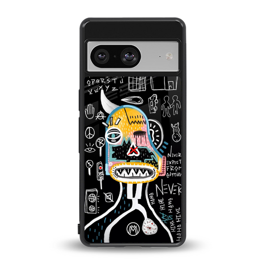 no expectations back phone cover | glass case for Google Pixel 8