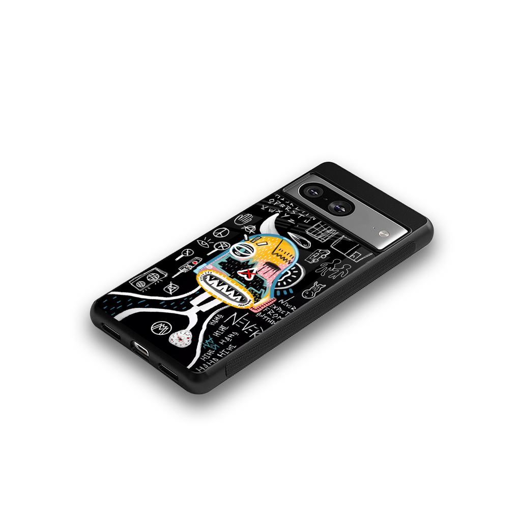 no expectations back phone cover | glass case for Google Pixel 8