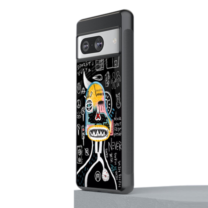 no expectations back phone cover | glass case for Google Pixel 8