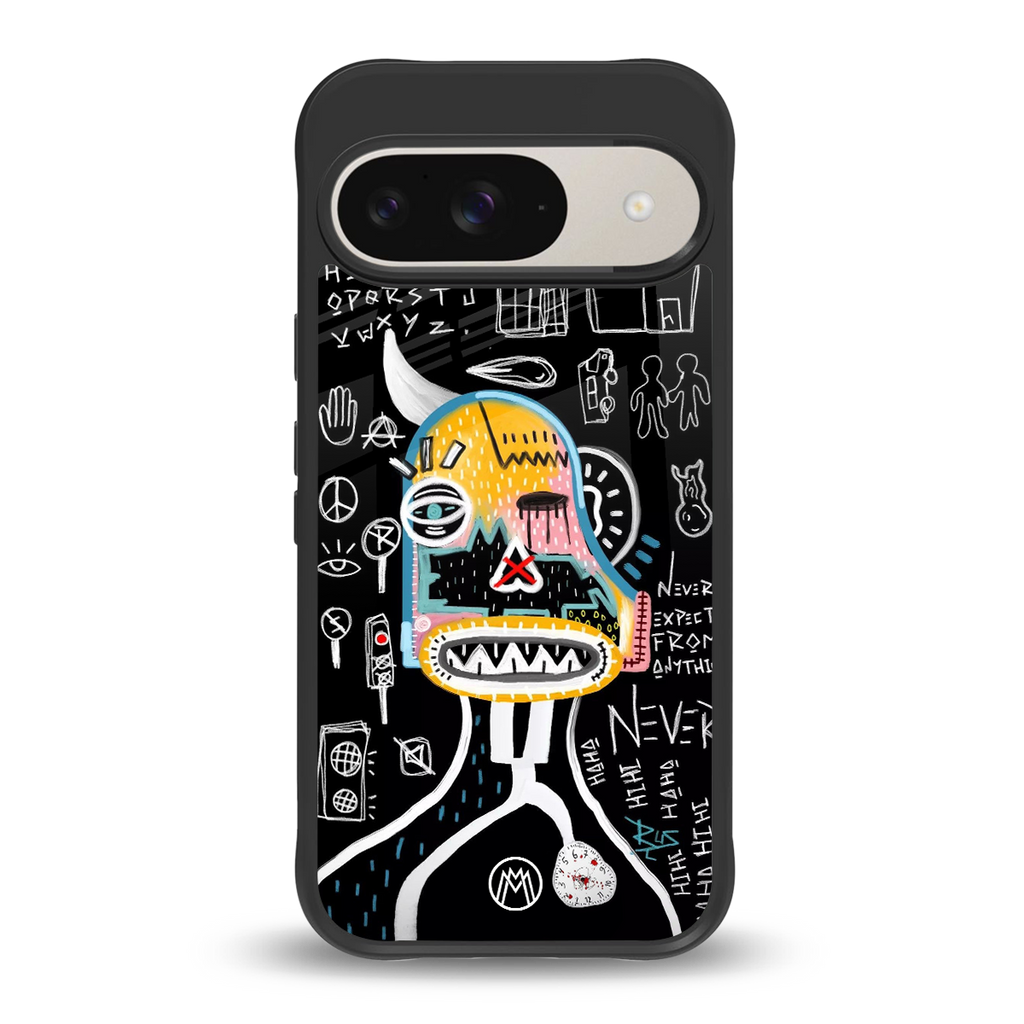 no expectations back phone cover | glass case for google pixel 9