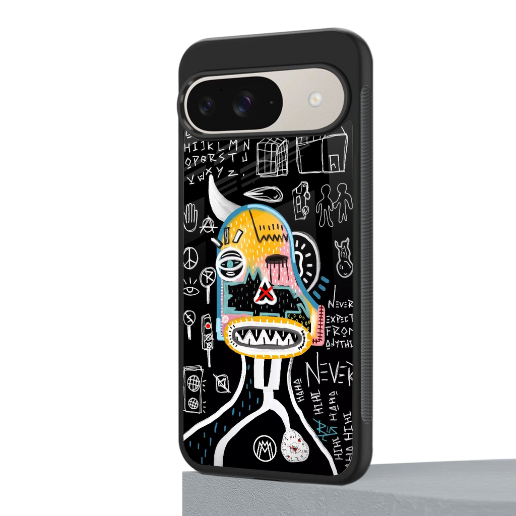 no expectations back phone cover | glass case for google pixel 9