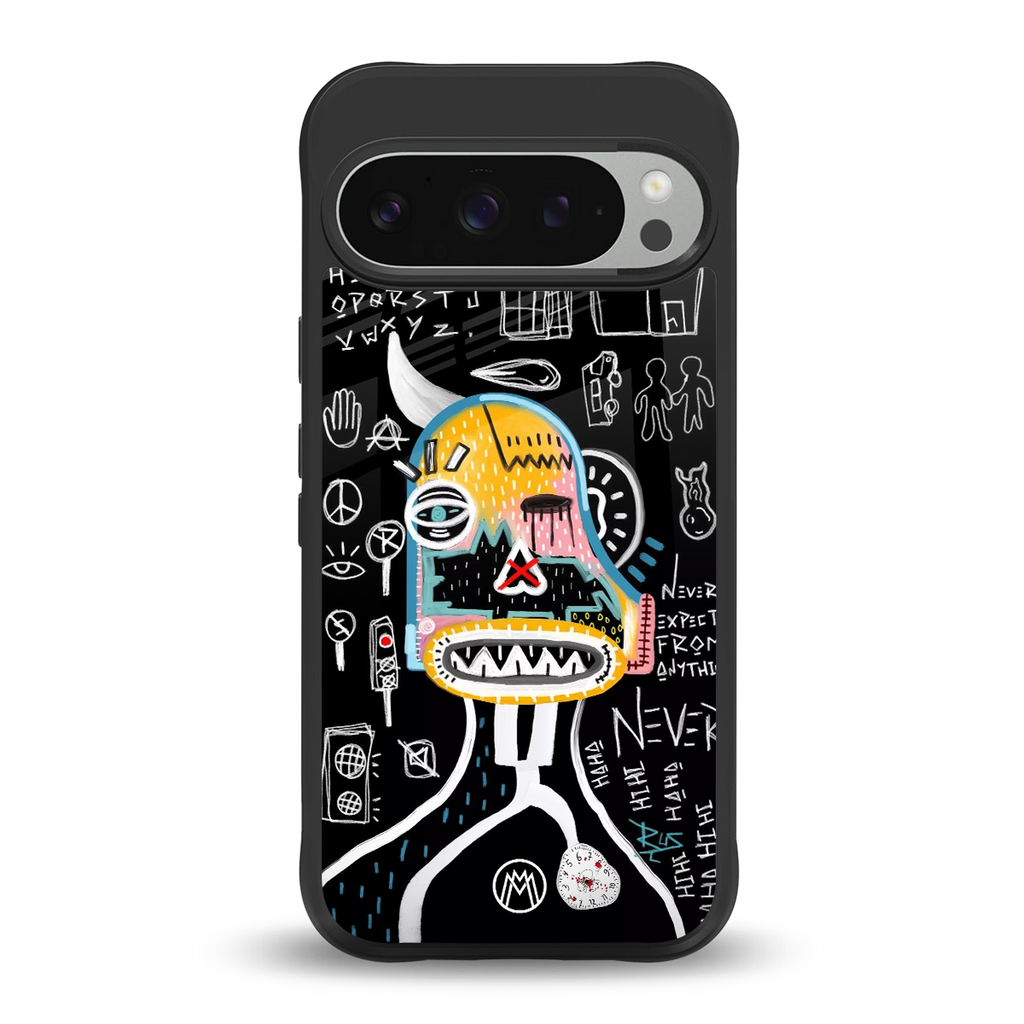 no expectations back phone cover | glass case for google pixel 9 pro xl