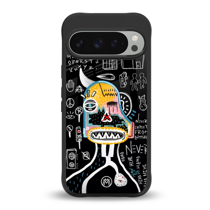 no expectations back phone cover | glass case for google pixel 9 pro xl