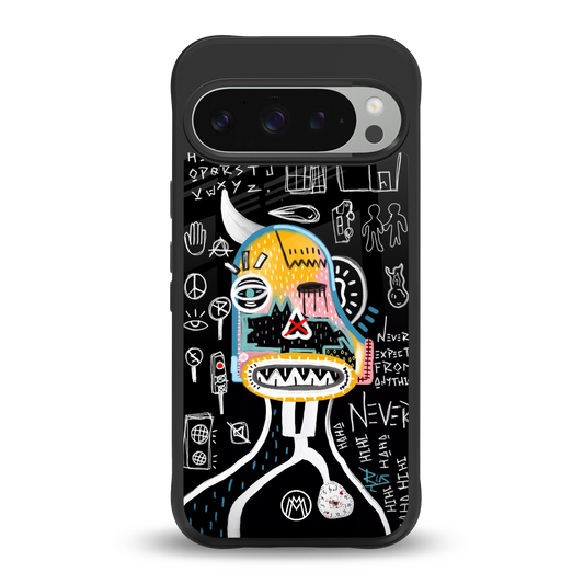 no expectations back phone cover | glass case for google pixel 9 pro xl