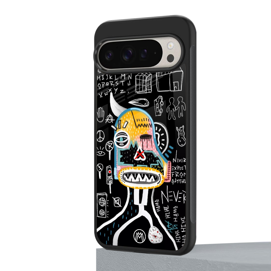 no expectations back phone cover | glass case for google pixel 9 pro