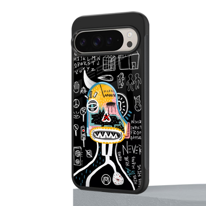 no expectations back phone cover | glass case for google pixel 9 pro xl