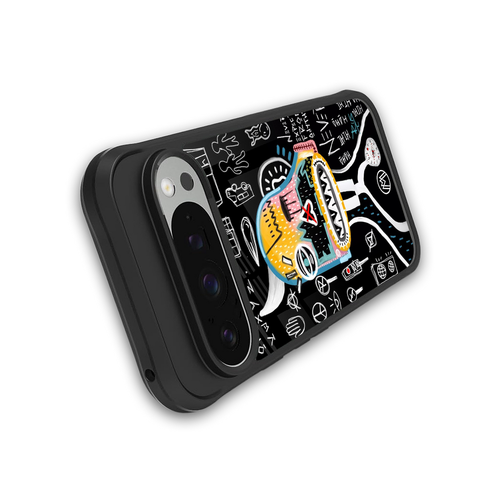 no expectations back phone cover | glass case for google pixel 9 pro
