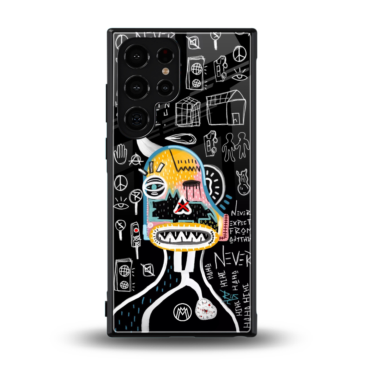 no expectations back phone cover | glass case for samsung galaxy s24 ultra