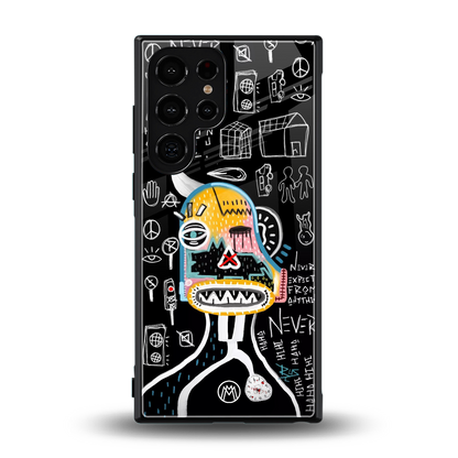 no expectations back phone cover | glass case for samsung galaxy s24 ultra