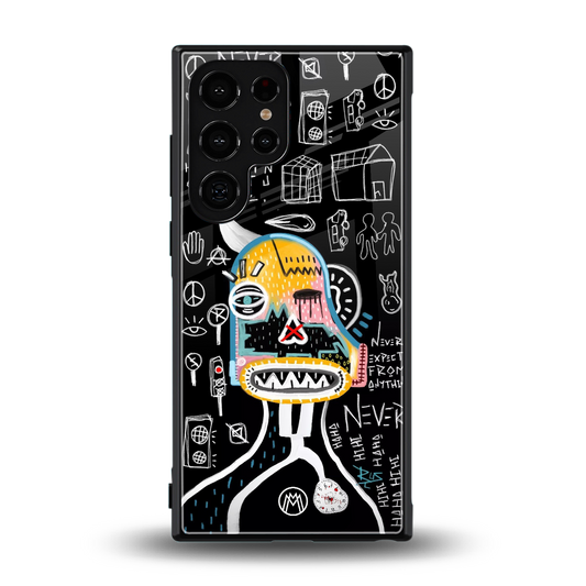 no expectations back phone cover | glass case for samsung galaxy s23 ultra