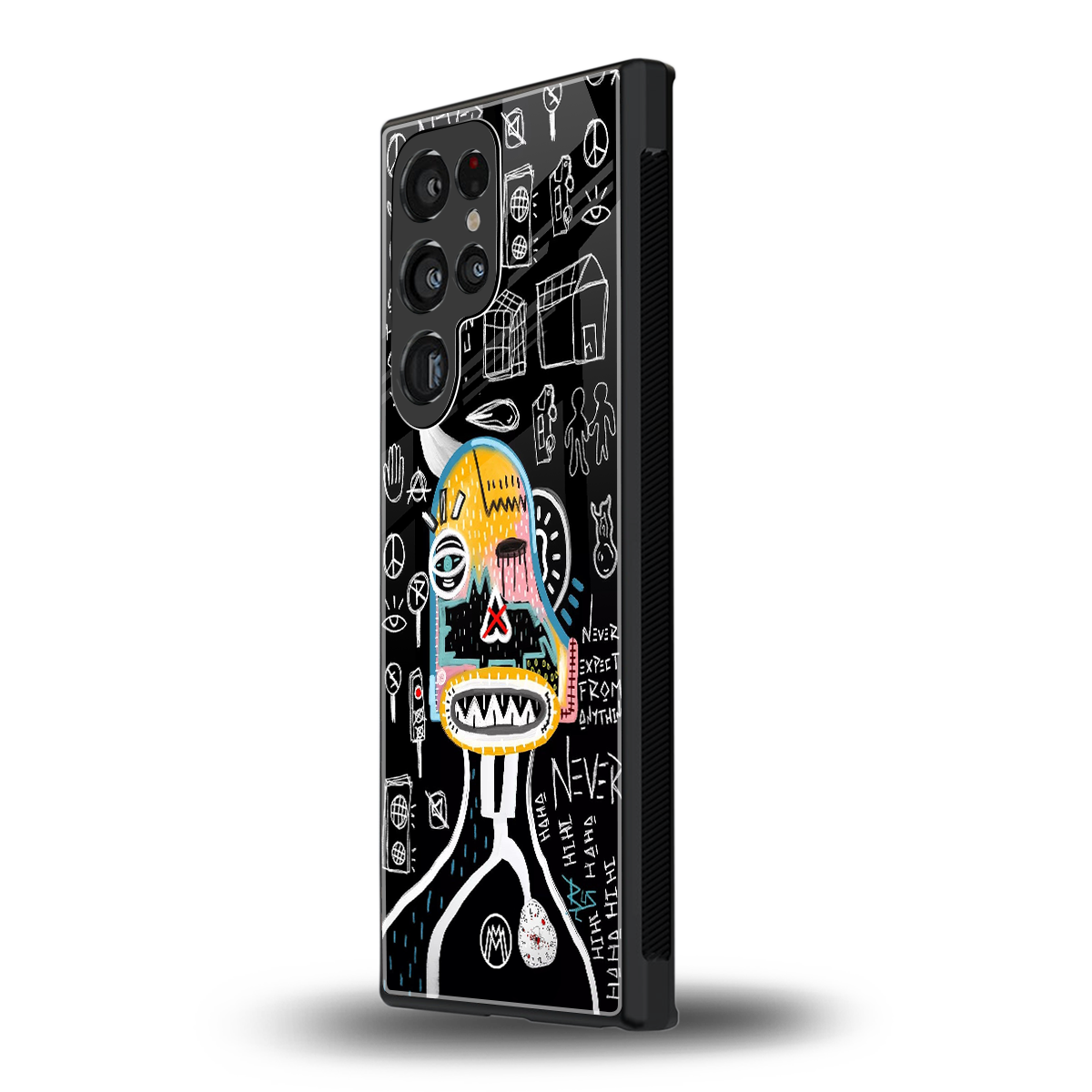 no expectations back phone cover | glass case for samsung galaxy s24 ultra